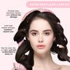 HUAUOO Heatless Curling Set, Heatless Curls Headband,Satin Heatless Curling Set No Heat for Long Hair, Heatless Curlers to Sleep in with Scrunchies